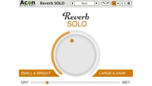 Reverb SOLO is one of the best free VSTs when it comes to simplicity