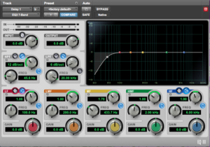  Mit einem High-Pass filter zu straffen die kick.