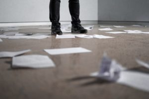 Paper On The Floor