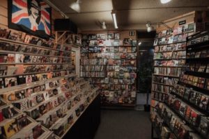 Record Store Full of Music