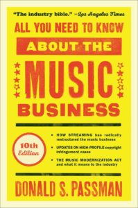 All You Need to Know About the Music Business Book Cover