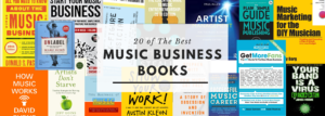 20 of The Best Music Business Books for 2020 Banner Image