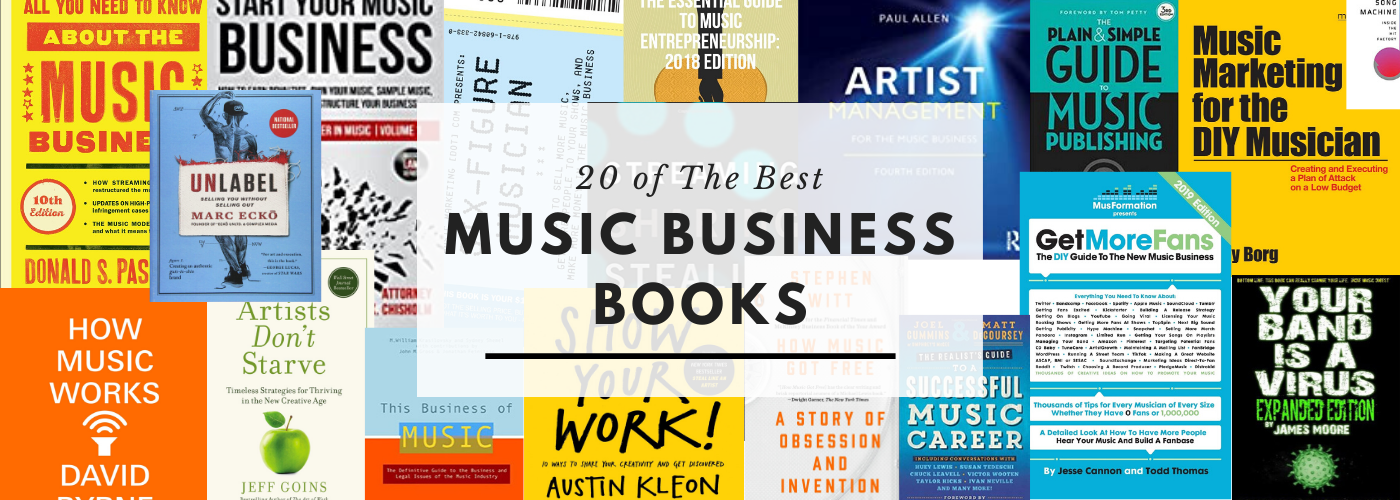 Of The Best Music Business Books For Sundown Sessions Studio