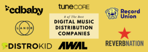 Digital Music Distribution Companies Banner