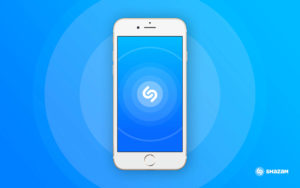 Shazam on iPhone