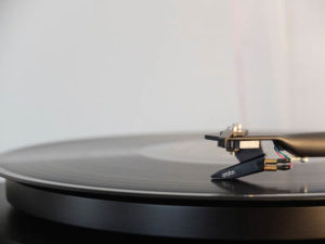 Vinyl on Record Player